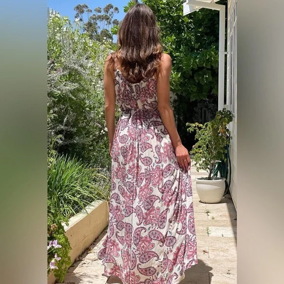 Boho - Paisley Maxi Dress - Picture 3 of 5